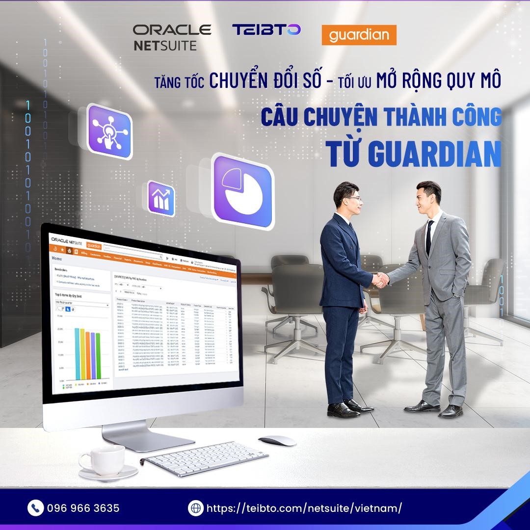 Lần hợp tác này đánh dấu cột mốc quan trọng trên hành trình chuyển đổi số của Guardian.