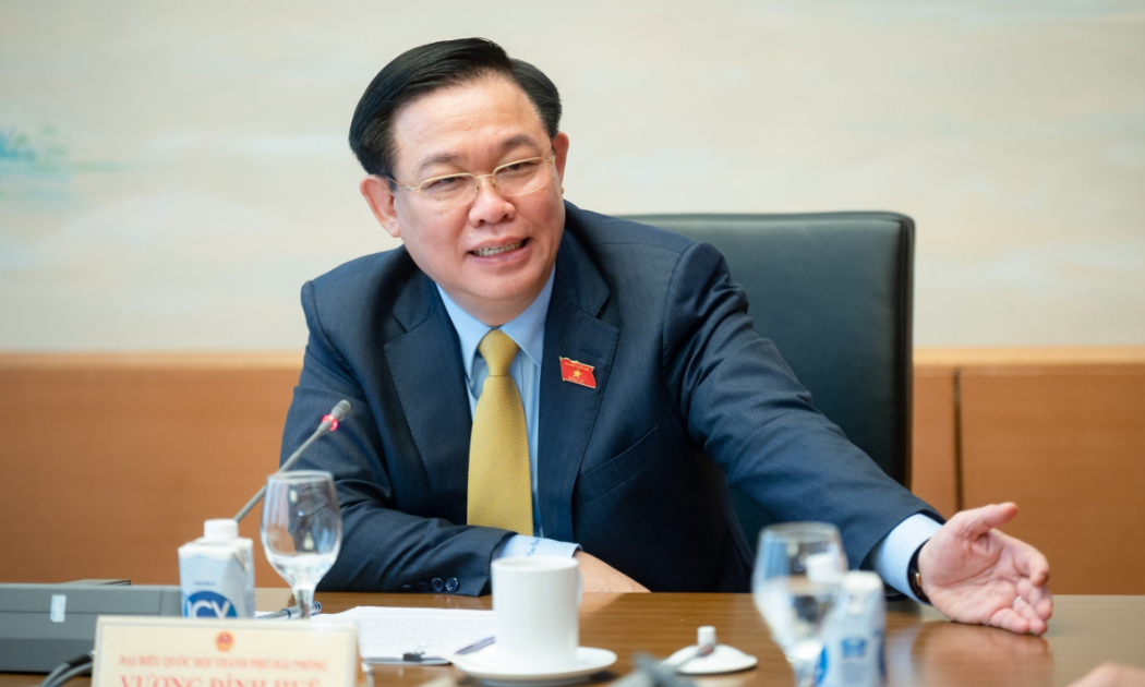Chủ tịch Quốc hội Vương Đình Huệ 