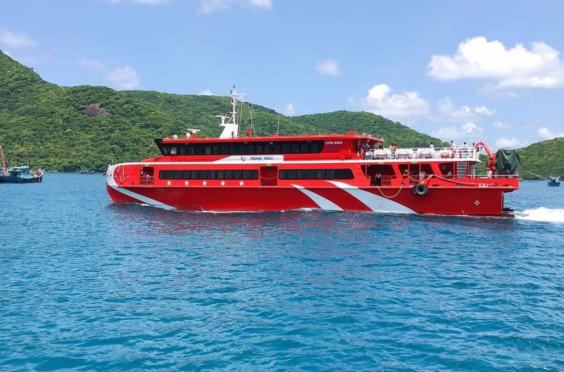 Công ty CP Tàu cao tốc Phú Quốc Express là doanh nghiệp đang khai thác tuyến tàu cao tốc Sóc Trăng - Côn Đảo.