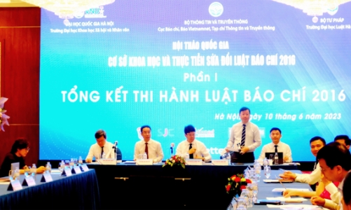 Sửa Luật Báo chí để khắc phục bất cập, phù hợp với thực tiễn và xu thế phát triển