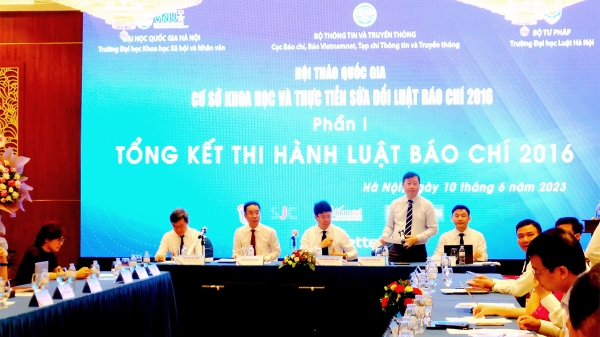 Sửa Luật Báo chí để khắc phục bất cập, phù hợp với thực tiễn và xu thế phát triển