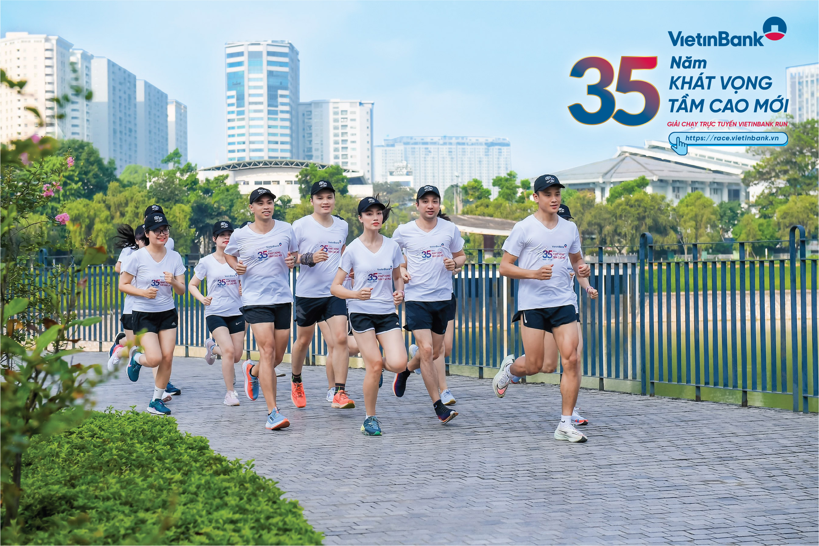 Giải chạy “35 năm Khát vọng tầm cao mới” của VietinBank diễn ra từ ngày ngày 15/6/2023 đến 27/9/2023.