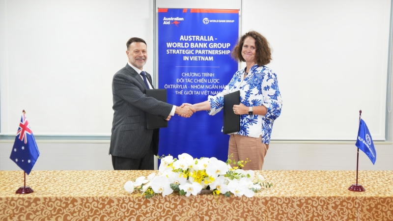 Australia & World Bank extend partnership to support Vietnam’s development priorities