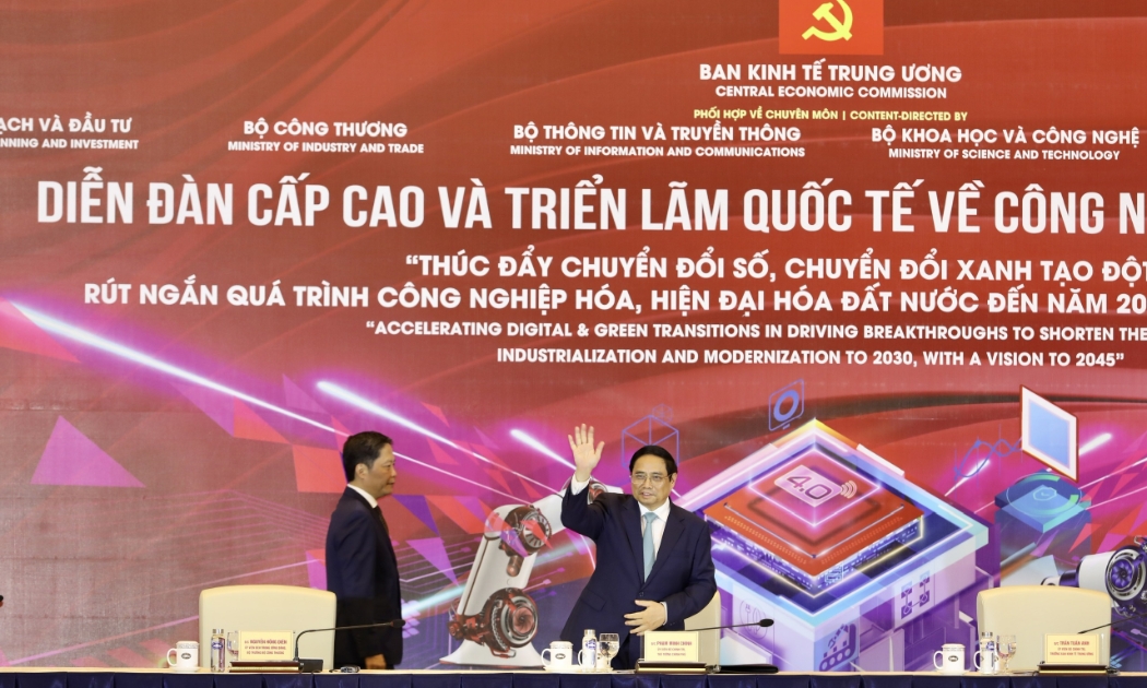 Thủ tướng Chính phủ Phạm Minh Chính tham dự Diễn đàn cấp cao về Công nghiệp 4.0 năm 2023