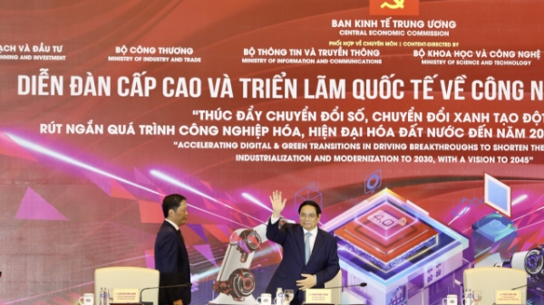 Thủ tướng Chính phủ Phạm Minh Chính tham dự Diễn đàn cấp cao về Công nghiệp 4.0 năm 2023