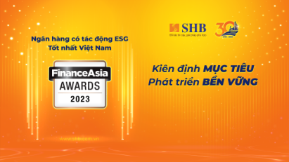 SHB honored as ‘Best ESG Impact Bank in Vietnam’