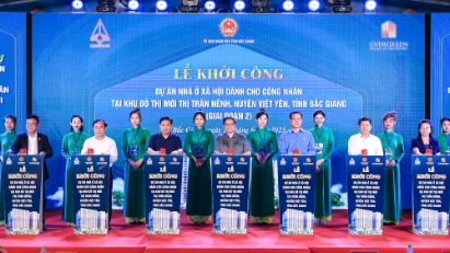 $212mln social housing project gets underway in Bac Giang