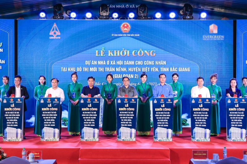 $212mln social housing project gets underway in Bac Giang