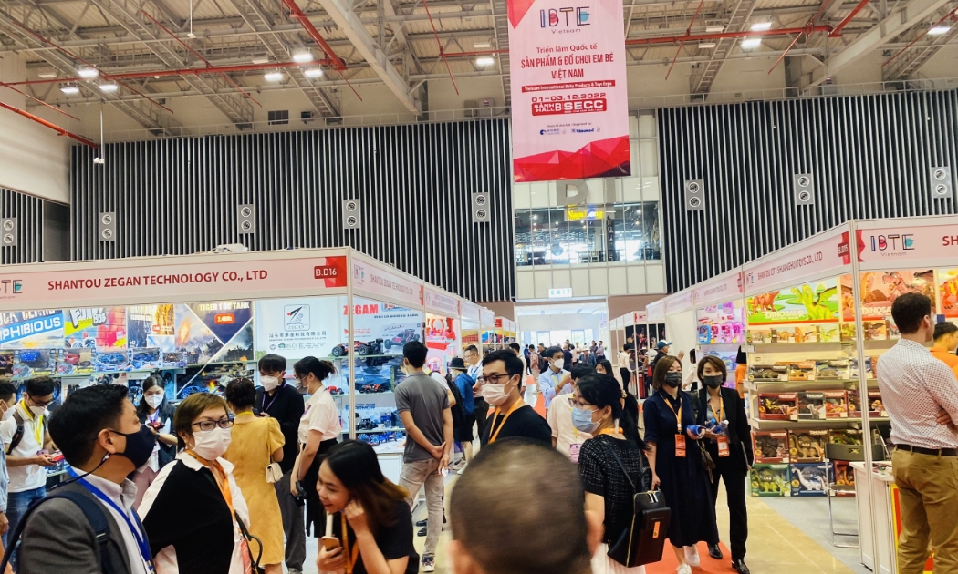 Triển lãm Sản phẩm Mẹ bé và Đồ chơi trẻ em (IBTE) năm 2022.