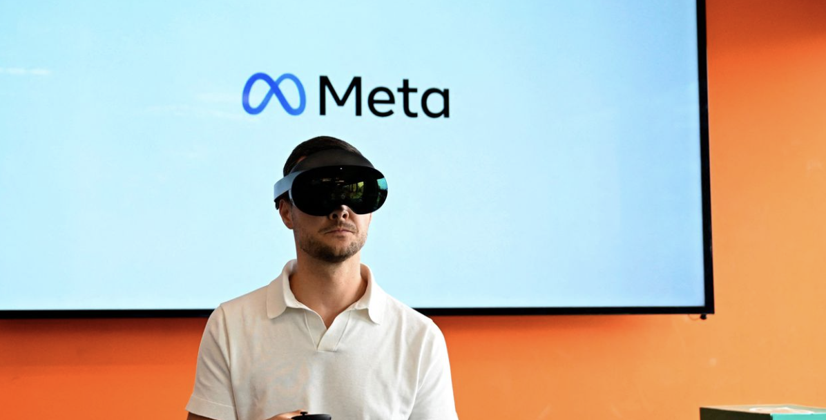 Meta là một trong những cổ phiếu tăn giá mạnh trên thị trường chứng khoán Mỹ thời gian gần đây - Ảnh: Dow Jones.