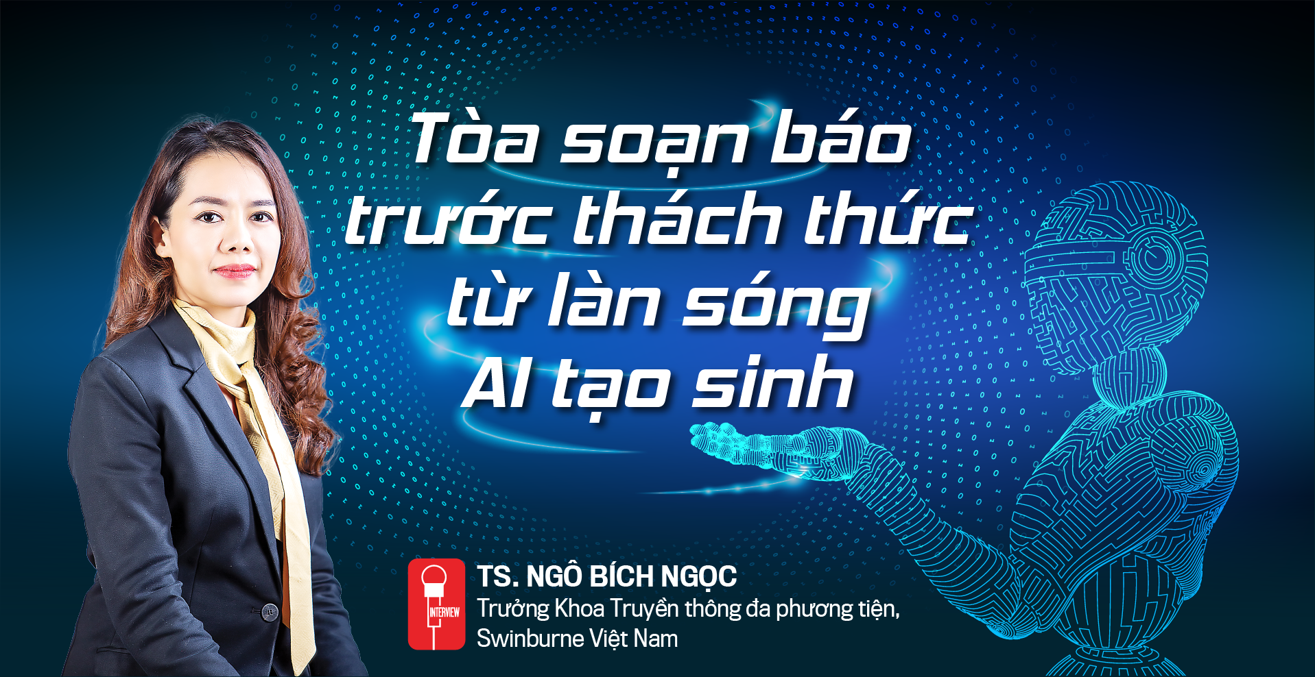 Tòa soạn báo trước thách thức từ làn sóng AI tạo sinh - Ảnh 1