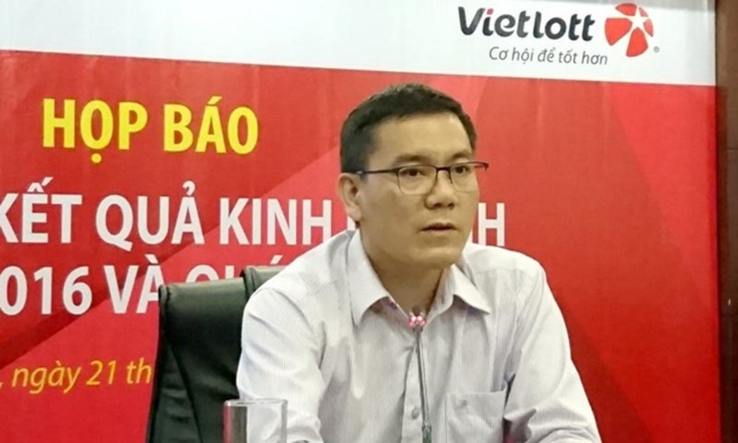 Ông Nguyễn Thanh Đạm, Tổng giám đốc Vietlott.