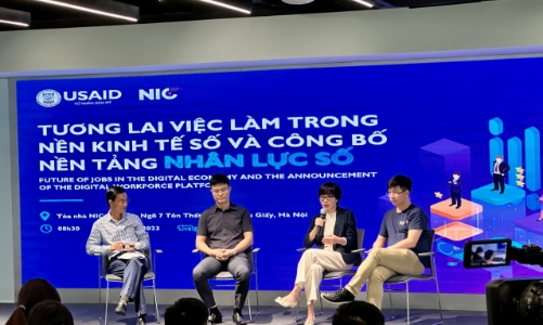 NIC ra mắt nền tảng “Nhân lực số”