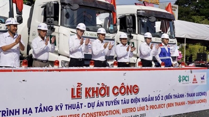 First contract package in HCMC’s Metro Line No. 2 kicks off