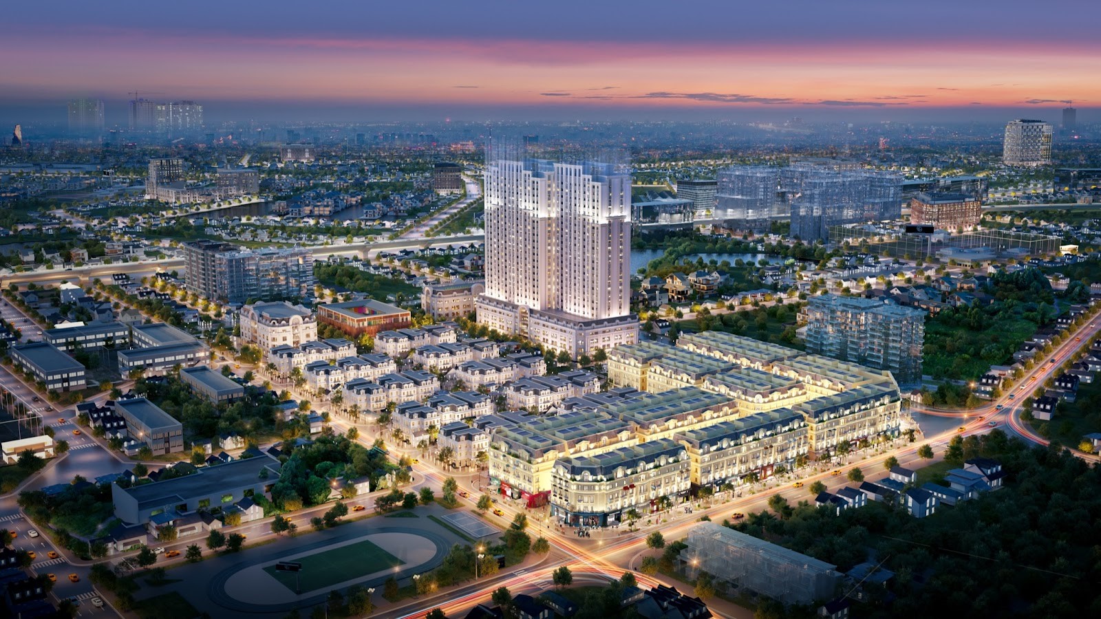 Rue de Charme tọa lạc tại vị trí trung tậm quận Thanh Xuân (Hình ảnh minh họa).