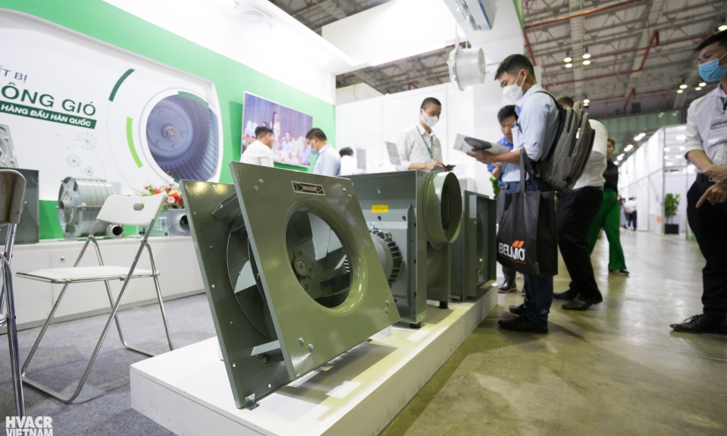 Năm 2022, Triển lãm HVAC đã thu hút được nhiều quốc gia tham dự.