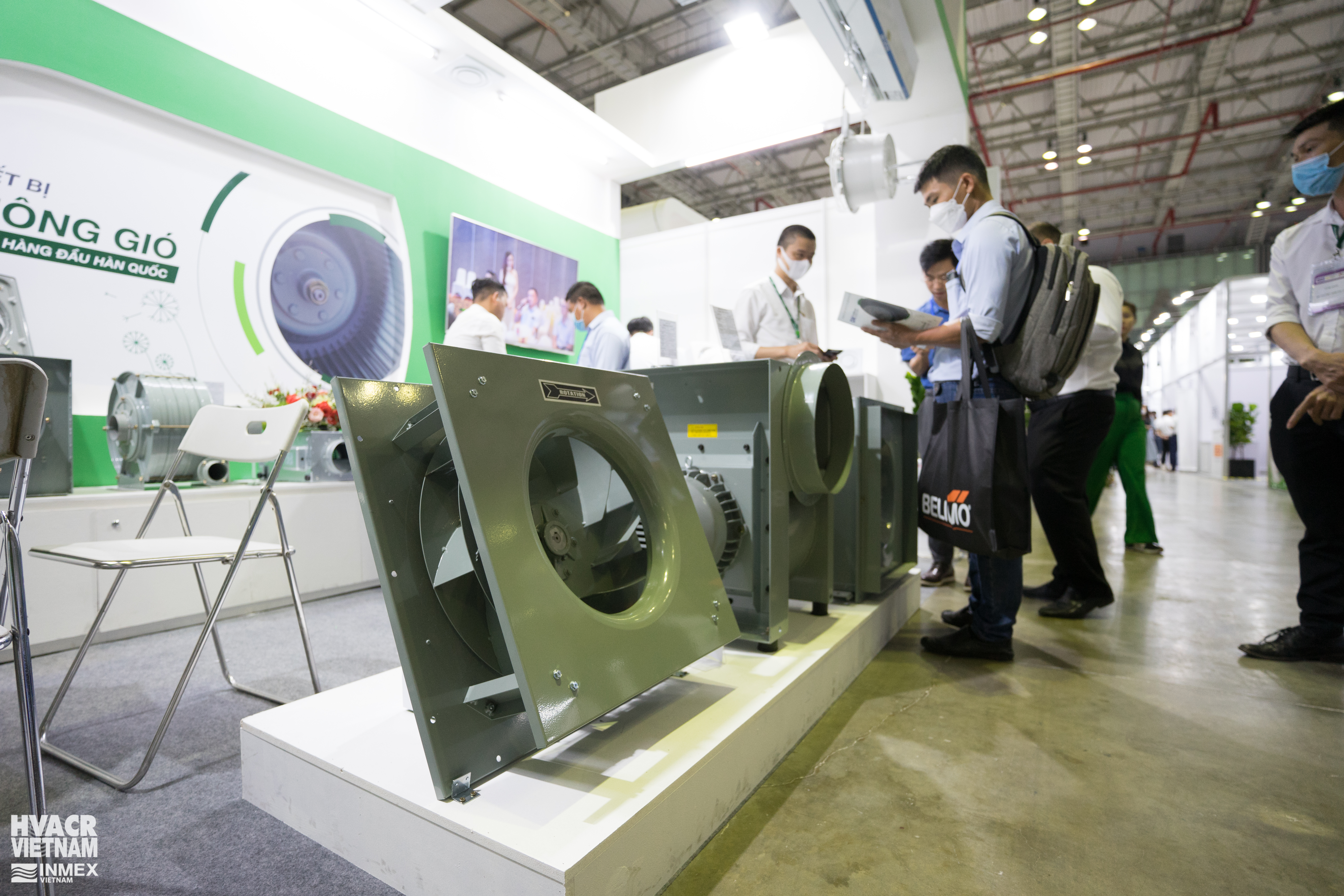 Năm 2022, Triển lãm HVAC đã thu hút được nhiều quốc gia tham dự.