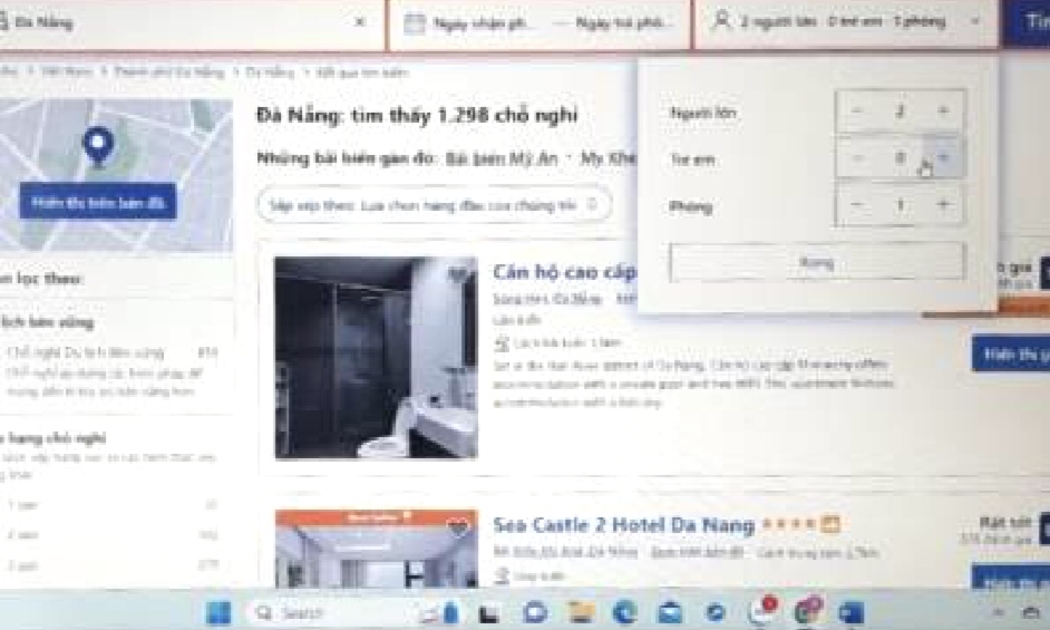 Một hình thức chiếm đoạt quyền sử dụng tài khoản của khách sạn mở tại website booking.com để chiếm đoạt tài khoản và tiền trong tài khoản của khách hàng đặt phòng.