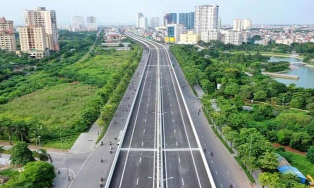 Dự án đầu tư xây dựng đường Vành đai 4 - Vùng Thủ đô Hà Nội đoạn trên địa bàn TP. Hà Nội dài 58,2km đi qua 7 quận, huyện.