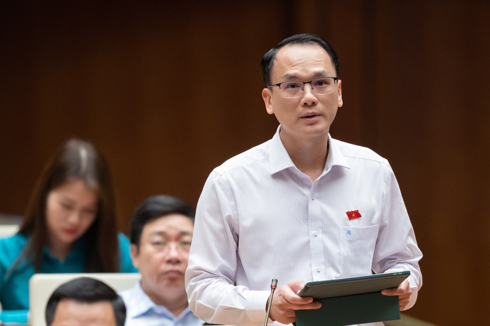 Đại biểu Lưu Bá Mạc - Ảnh: Quochoi.vn