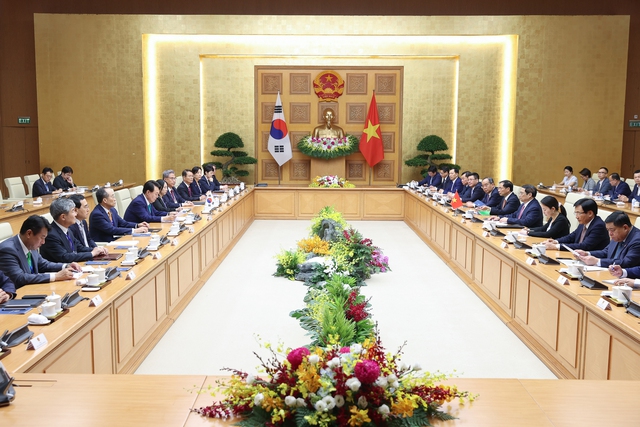 Quang cảnh buổi tiếp - Ảnh: VGP