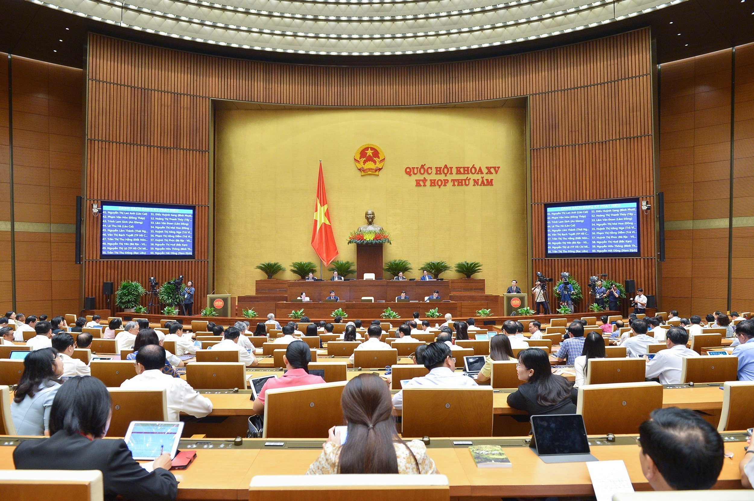 Kỳ họp thứ 5, Quốc hội khoá XV
