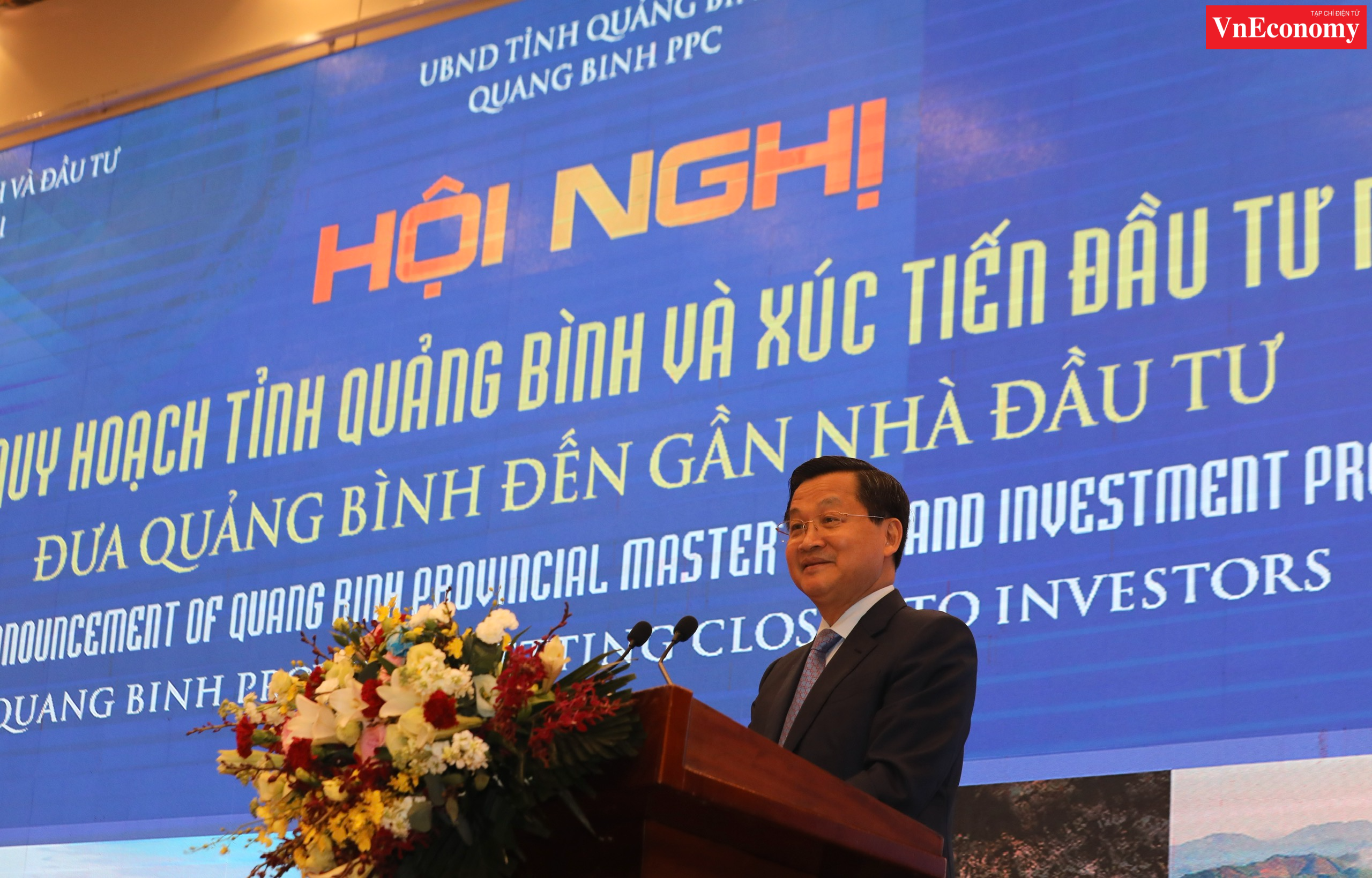 Phó Thủ tướng Lê Minh Khái phát biểu tại Hội nghị. Ảnh: Việt Dũng.