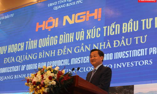 Phó Thủ tướng Lê Minh Khái: Quảng Bình lan tỏa tư duy phát triển, tầm nhìn và thu hút đầu tư tới nhà đầu tư trong và ngoài nước