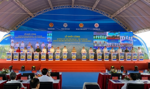 Khởi công đường vành đai 4 tổng mức đầu tư 85.813 tỷ đồng