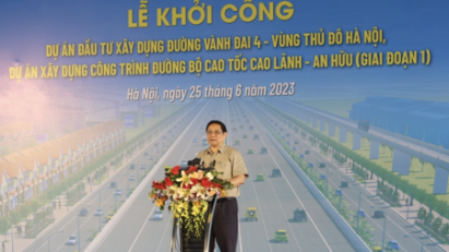 Construction of Hanoi’s Ring Road 4 gets underway