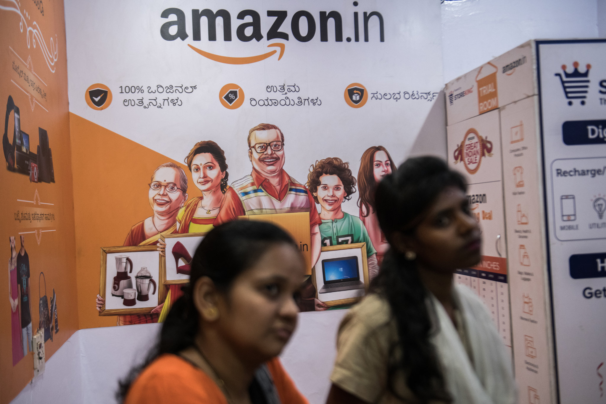 Gã khổng lồ bán lẻ Amazon sẽ đưa các khoản đầu tư vào Ấn Độ lên 26 tỷ đô la đến năm 2030.
