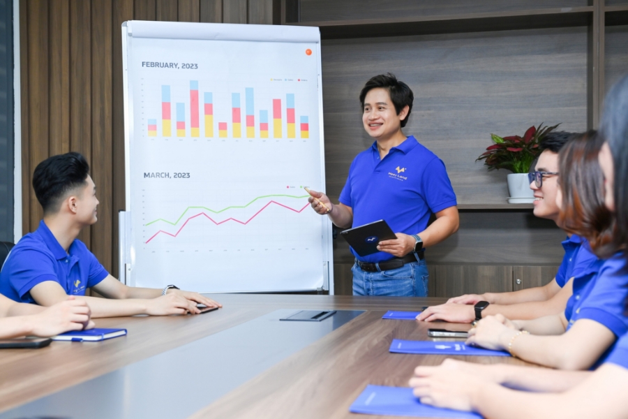 &Ocirc;ng Ho&agrave;ng Mai Chung - Nh&agrave; s&aacute;ng lập, Chủ tịch Hội đồng quản trị Meey Land.