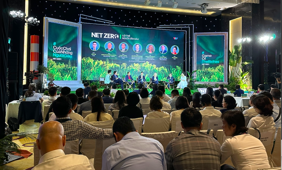 Hội thảo: “Net Zero - Chuyển dịch Xanh: Cơ hội cho người dẫn đầu” sáng 27/6.