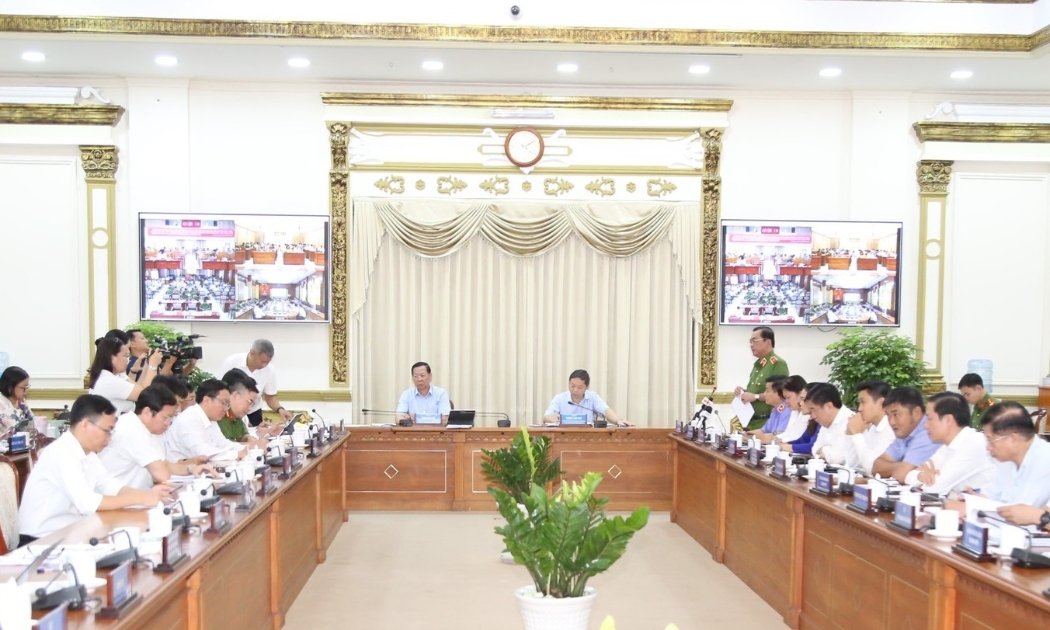Hội nghị sơ kết 6 tháng đầu năm 2023 thực hiện Đề án 06 chiều 26/6. 