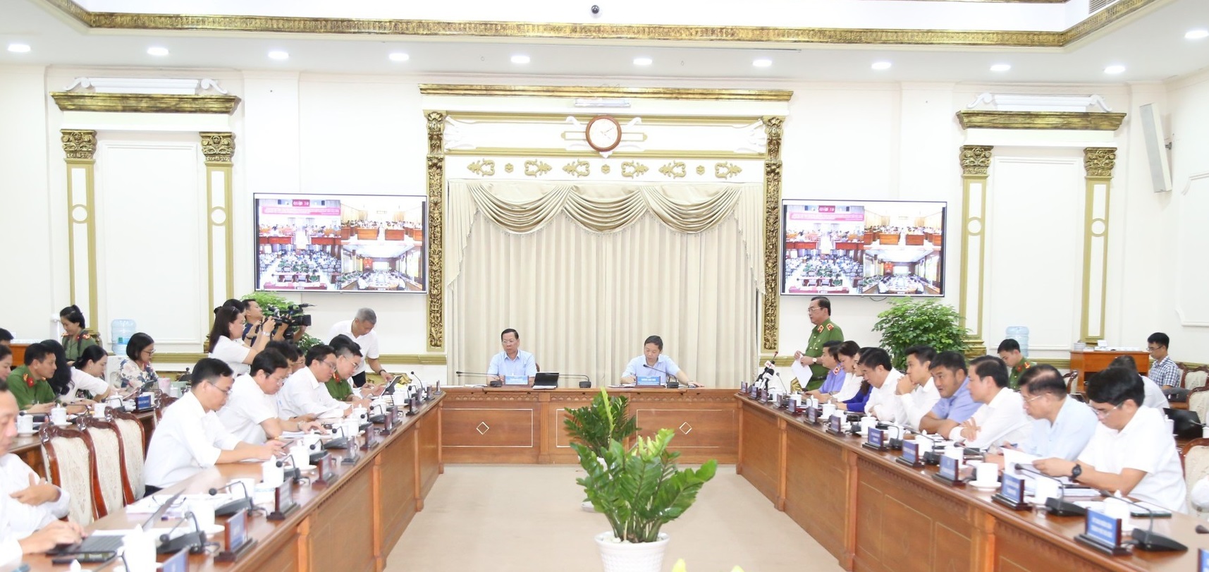 Hội nghị sơ kết 6 tháng đầu năm 2023 thực hiện Đề án 06 chiều 26/6. 