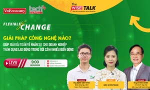The WISE Talk số 08 với chủ đề “Giải pháp công nghệ nào giúp giải bài toán về nhân sự cho doanh nghiệp thâm dụng lao động trong bối cảnh nhiều biến động?” sẽ được phát sóng trực tuyến vào hồi 9:00 giờ, ngày 30/06/2023 trên nền tảng VnEconomy và Fanpage VnEconomy.