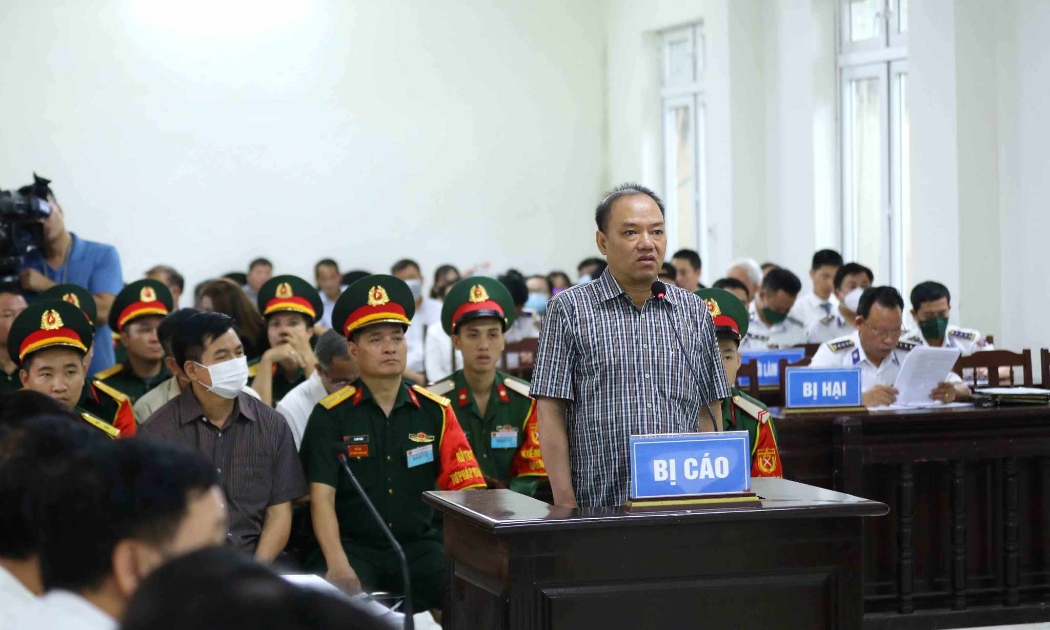 Quang cảnh phiên tòa. Ảnh: TTXVN.
