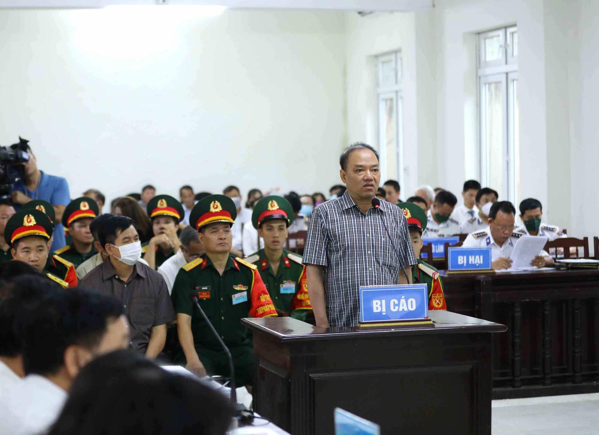 Quang cảnh phiên tòa. Ảnh: TTXVN.