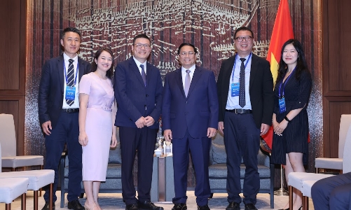 Thủ tướng tiếp lãnh đạo các tập đoàn kinh tế lớn của Trung Quốc