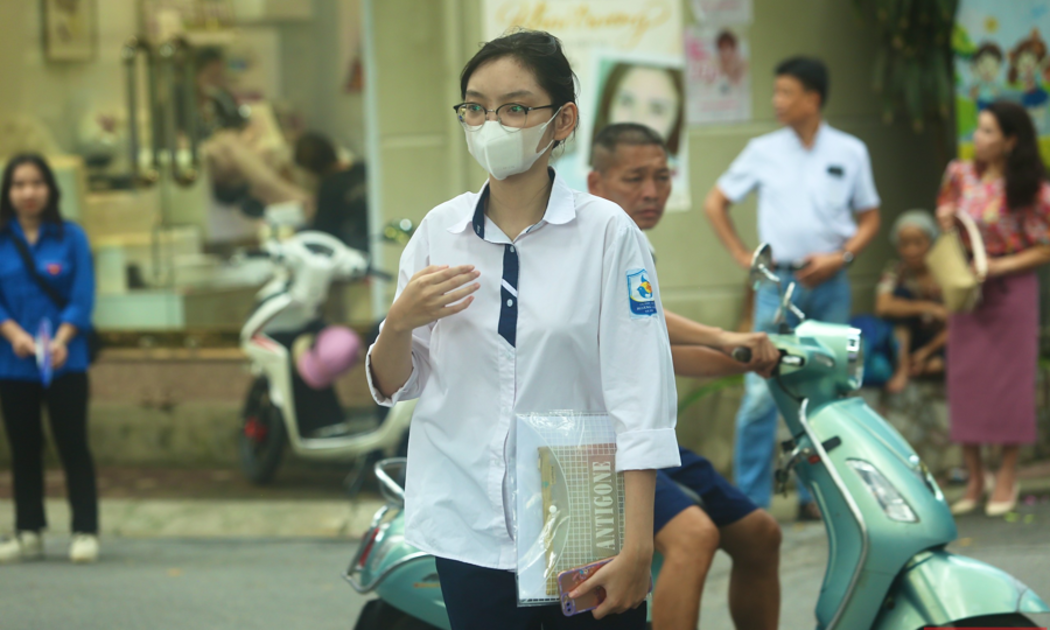 Thí sinh tham gia kỳ thi tốt nghiệp THPT 2023.