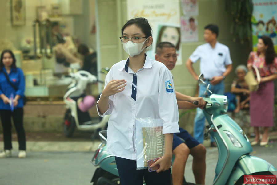 Thí sinh tham gia kỳ thi tốt nghiệp THPT 2023.