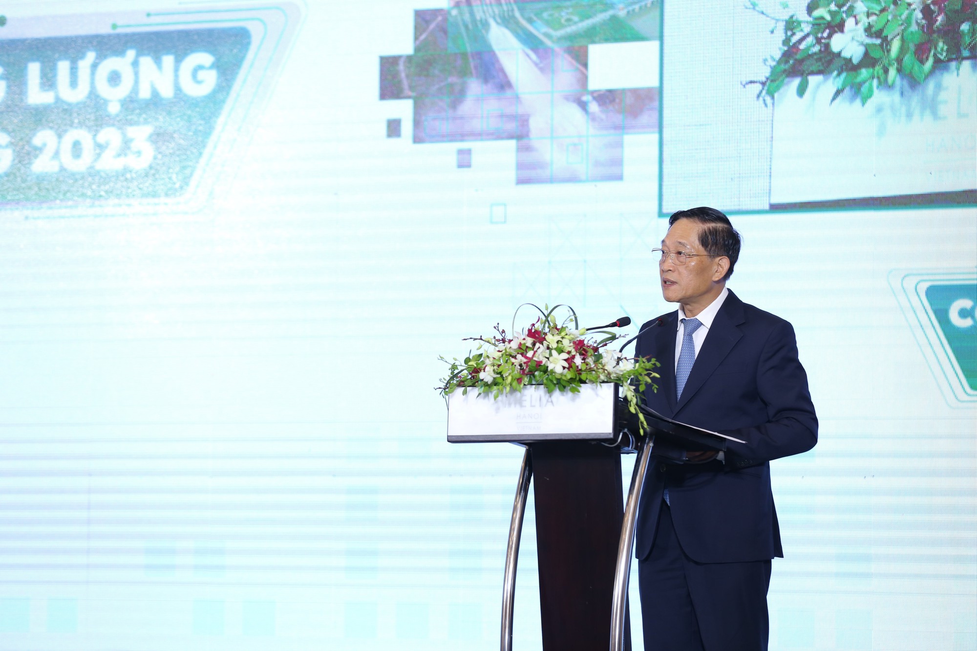 Thứ trưởng Bộ Khoa học v&agrave; C&ocirc;ng nghệ Trần Văn T&ugrave;ng ph&aacute;t biểu tại sự kiện.