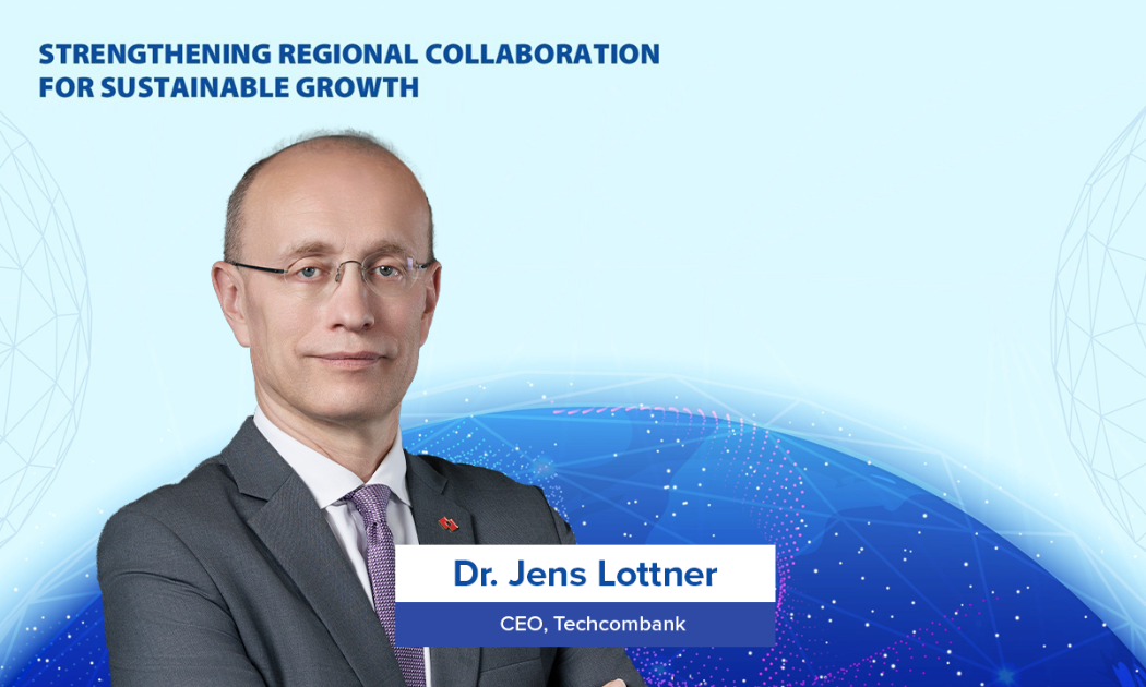 Ông Jens Lottner, Tổng giám đốc Techcombank.