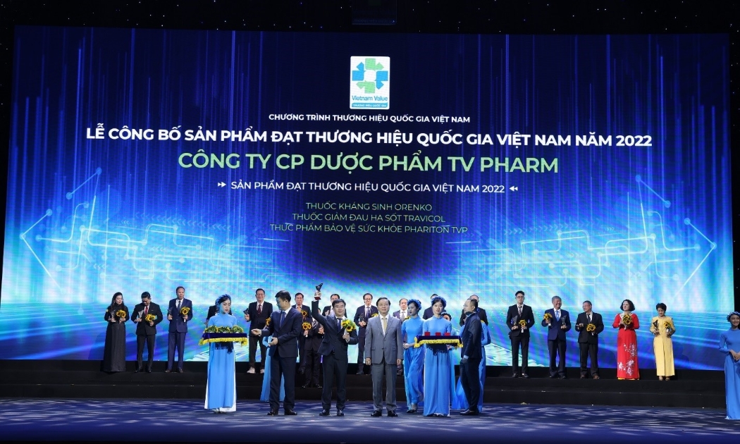 Phariton TVP tự hào Thương hiệu Quốc gia Việt Nam, khẳng định chất lượng vì sức khỏe cộng đồng.