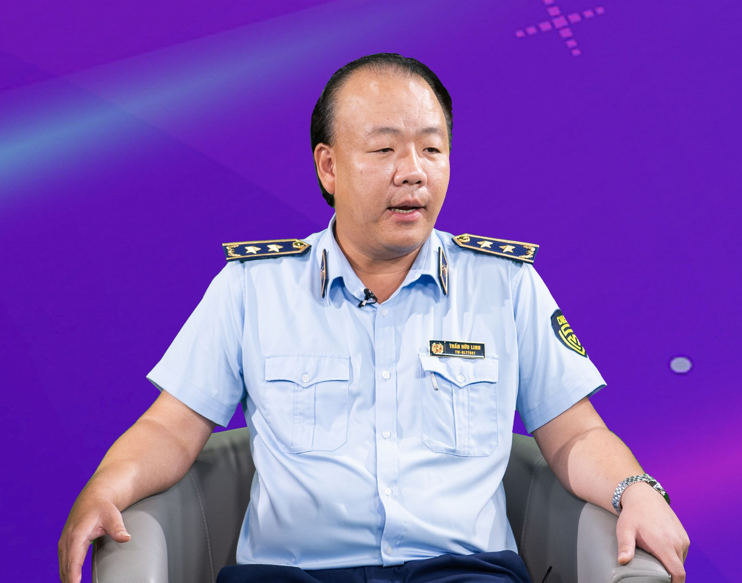 &Ocirc;ng Trần Hữu Linh, Tổng cục trưởng Tổng cục Quản l&yacute; thị trường: 