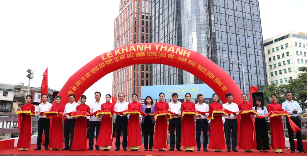 Cầu vượt chữ C sẽ giúp giảm tải, nâng cao năng lực thông hành cho các phương tiện quanh khu vực.