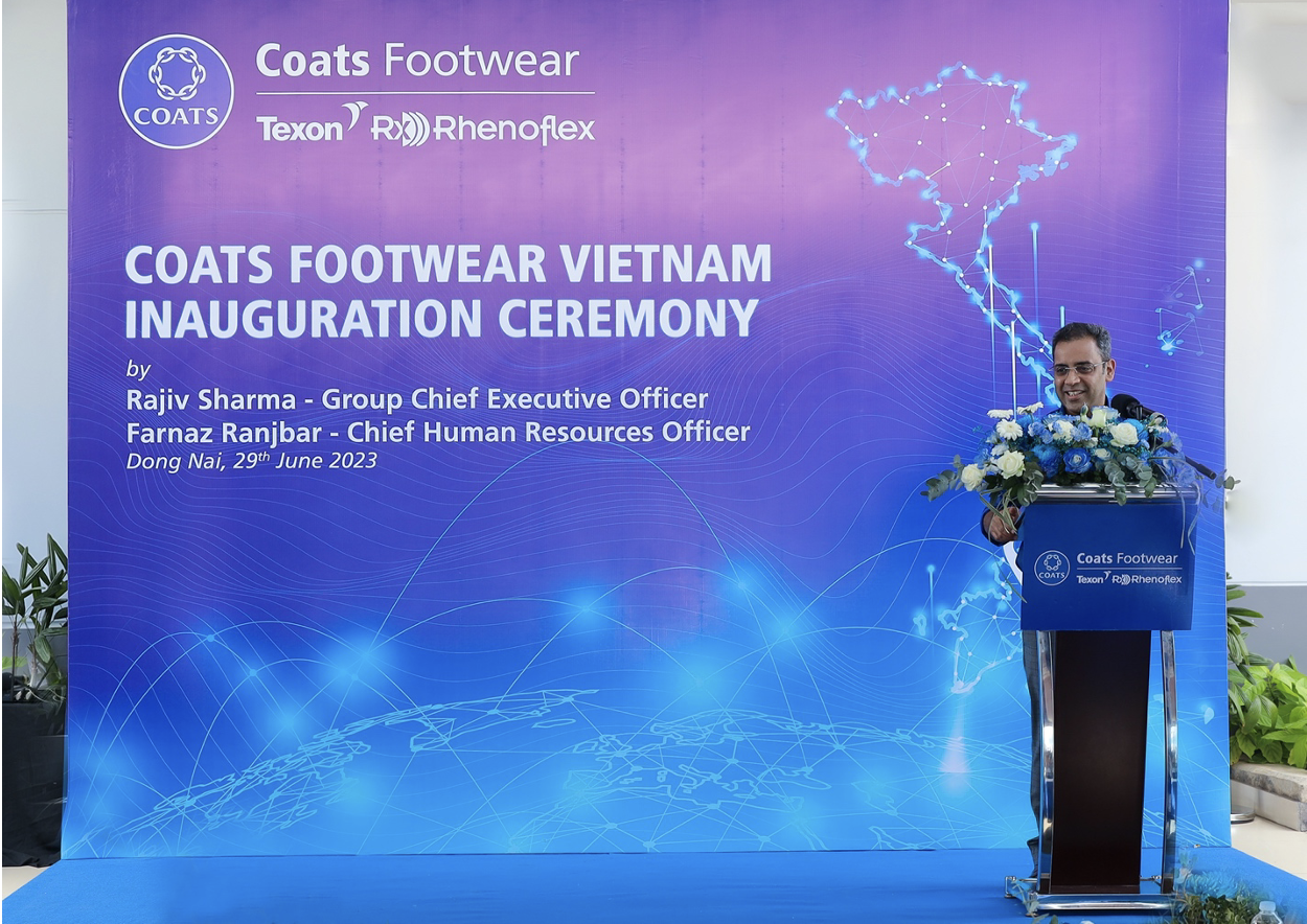 With the acquisition of Texon and Rhenoflex in 2022, Coats has become a global market leader in footwear components