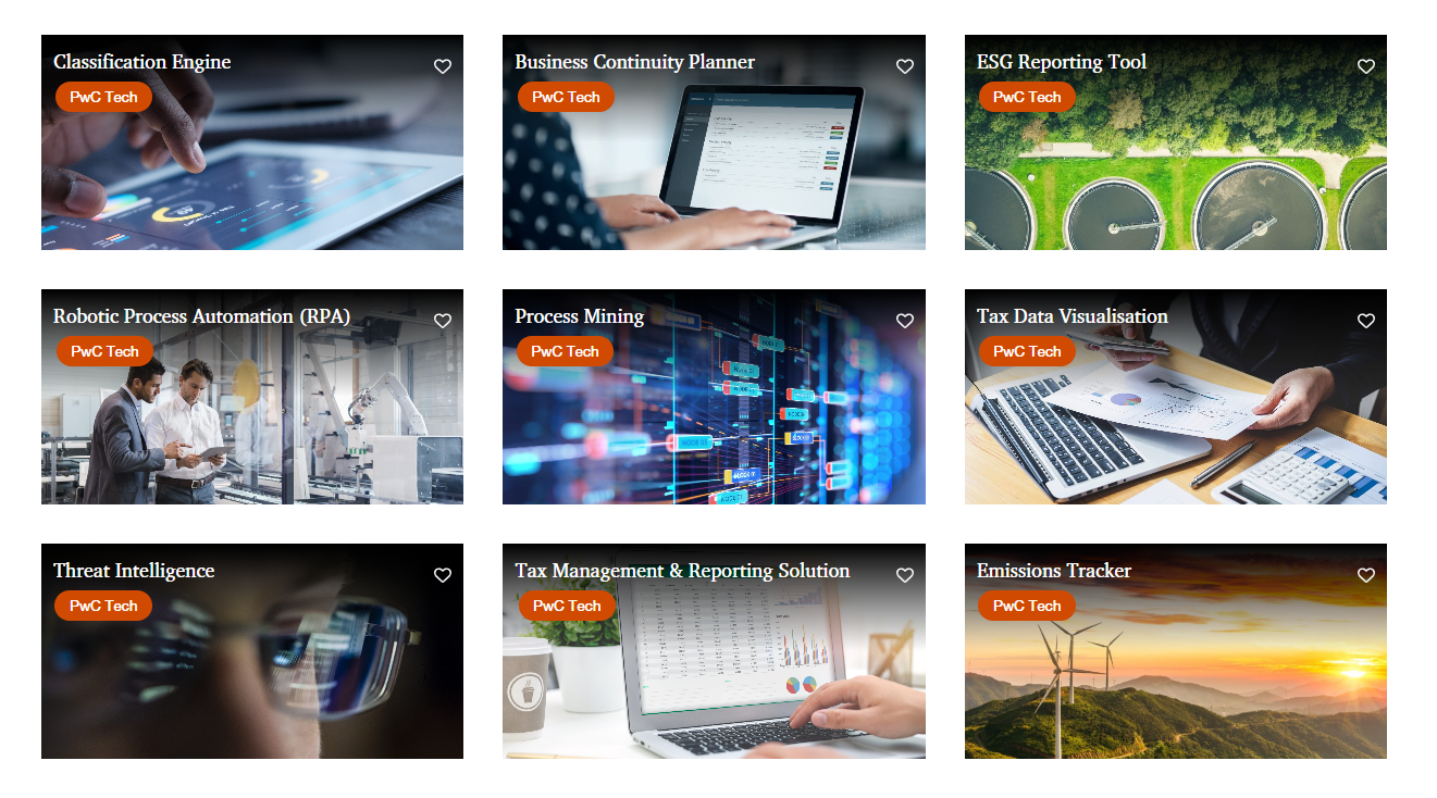 Technology solutions within the Asia Pacific Marketplace. Source: PwC