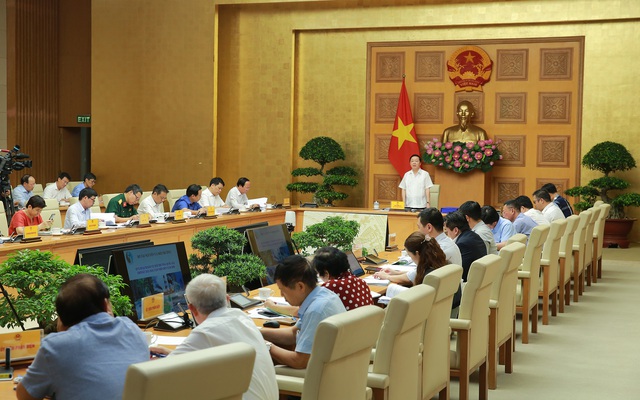 Ph&oacute; Thủ tướng Trần Hồng H&agrave; n&ecirc;u r&otilde;: Quy hoạch bảo vệ m&ocirc;i trường cần thể hiện tư duy ti&ecirc;n phong, dẫn dắt ph&aacute;t triển xanh, tạo ra những gi&aacute; trị mới, n&acirc;ng cao năng lực cạnh tranh của nền kinh tế.