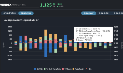 Điểm danh các cổ phiếu bị cá nhân trong nước xả nhiều nhất phiên đầu tháng 7